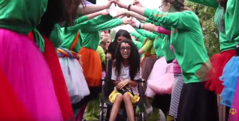 Watch: Arrival Day At Camp Simcha Special Girls