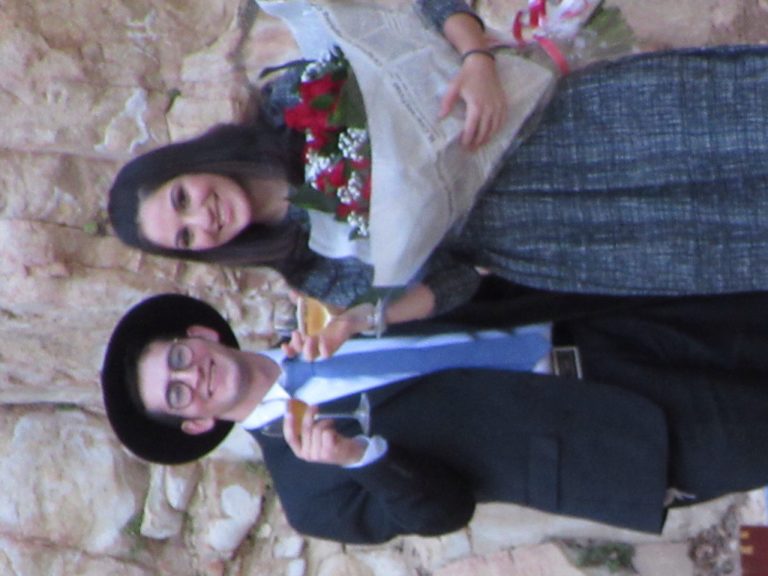 Engagement of Binyamin Greges  (Brooklyn)    and Devorah Berzansky         (Jerusalem)