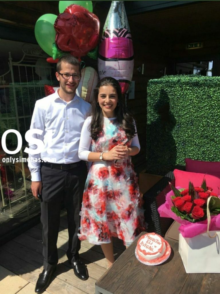 Engagement of Avigail Levy and Eli Labre (Manchester)!! #MazalTov #Onlysimchas