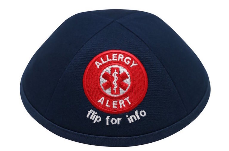 This Kippah Could Save the Lives of Kids with Allergies