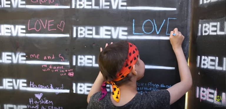 Watch Amazing Video: Camp Simcha Girls “I Believe” Project