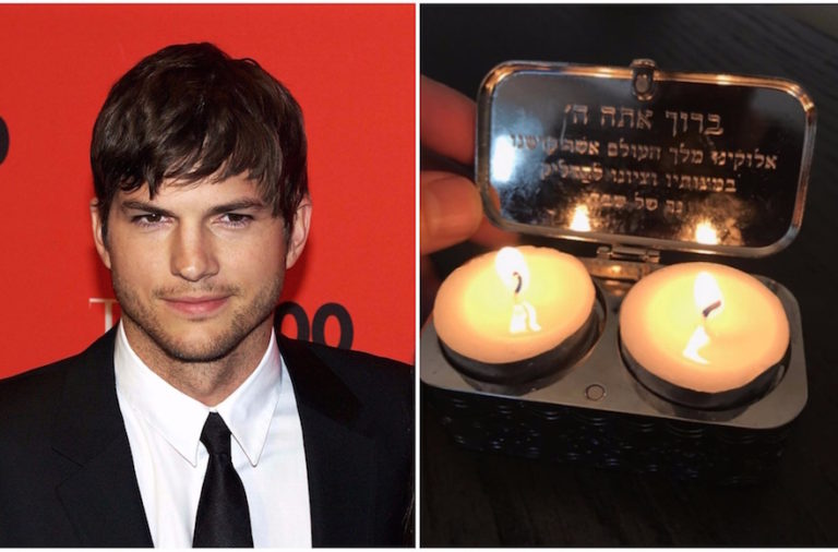 Ashton Kutcher wishes his Instagram followers Shabbat Shalom