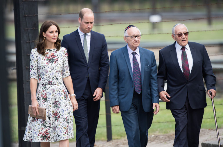 William and Kate Visit Former Nazi Camp in Poland