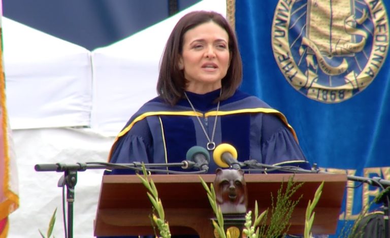 Incredibly Moving Speech by Sheryl Sandberg, FaceBook’s Chief Operating Officer