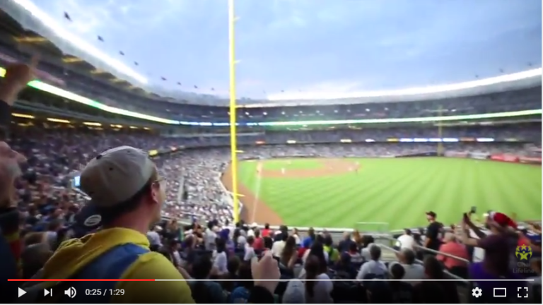 Watch: Camp Simcha Goes to a Yankees Game