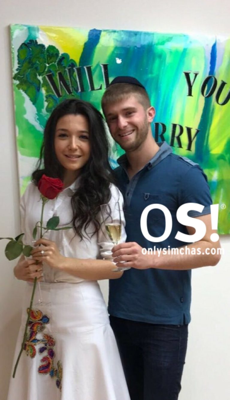 Engagement of Fay Marcovich (Lawrence) and Ari Shaulson (Miami Beach)!!