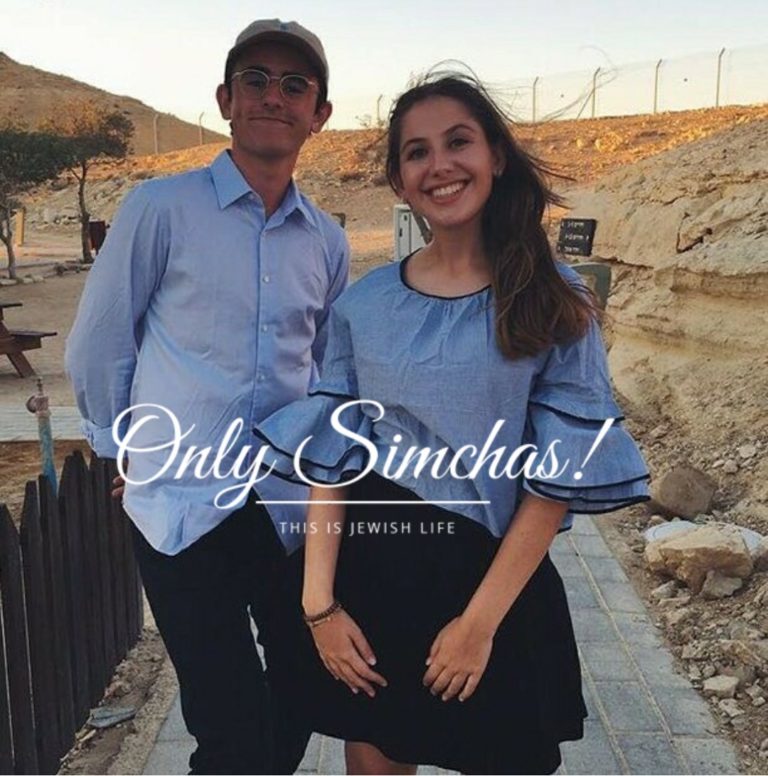 Engagement of Malky Blumberg (Brooklyn) and Solly Rose (Los Angeles)!