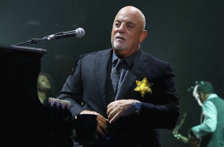 HUH? Billy Joel Wears Yellow Star of David During Concert Encore