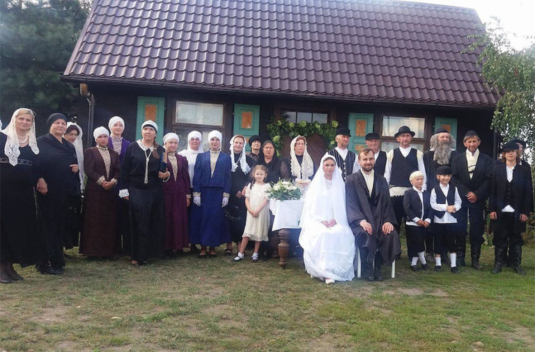 Polish Villagers Hold a Jewish Wedding Without Jews