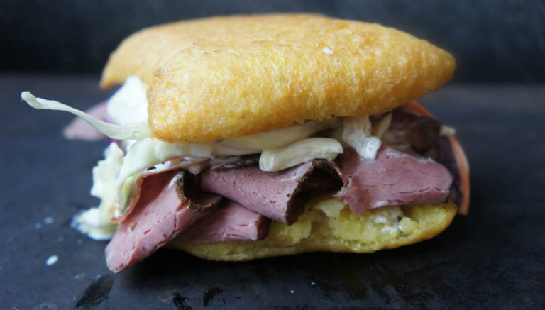 Stop What You’re Doing and Make a Knish Sandwich