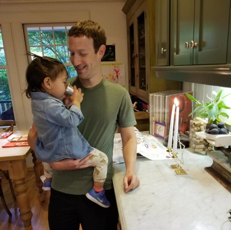 Mark Zuckerberg and Family Light Shabbos Candles, Say Kiddush & Bake Challah!