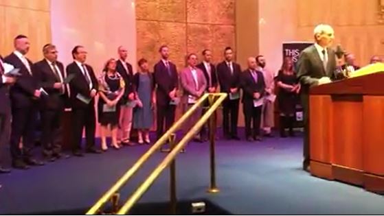 Over 20 Rabbis Unite For Israel in Boca