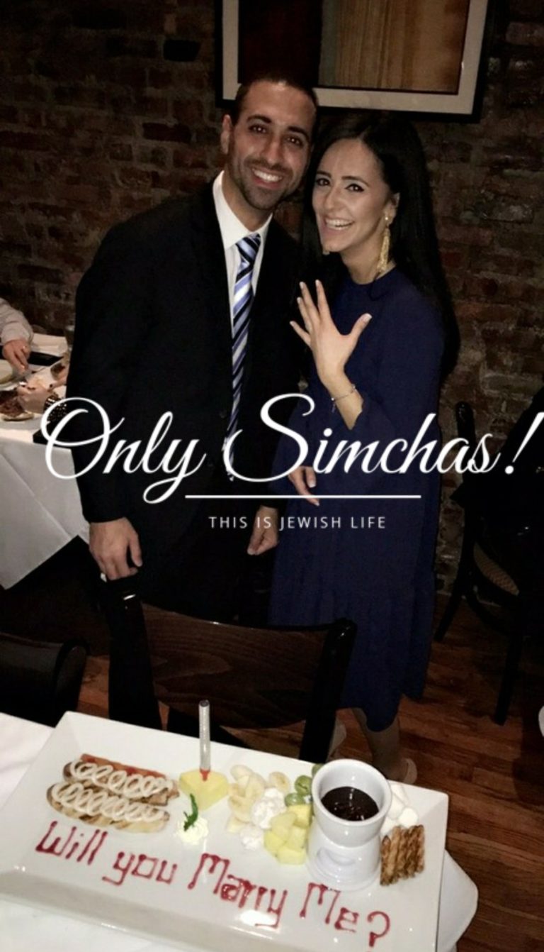 Engagement of Izzy Khaimov (Queens) and Avraham Massre (Brooklyn)!