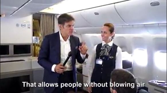 Dr. Oz Teaches How To Pop Your Ears When You Fly