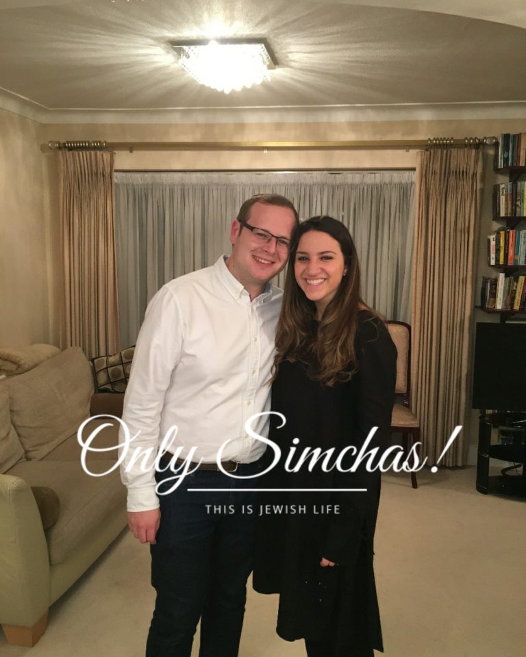 Engagement of Rafi Jacobs (London) and Rachel Miller (London)!
