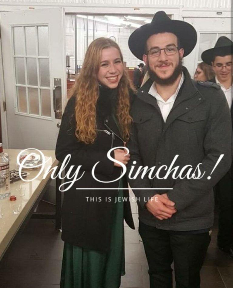 Engagement of Omer Hasis (Queens) and Chani Zikvashvili (Crown heights)!!