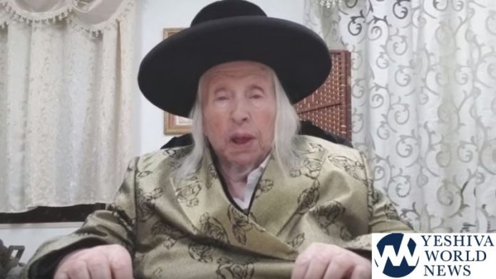 WATCH: The Kaliver Rebbe’s Message IN ENGLISH To President Trump