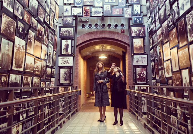 First Lady Melania Trump Visits the US Holocaust Museum in Washington