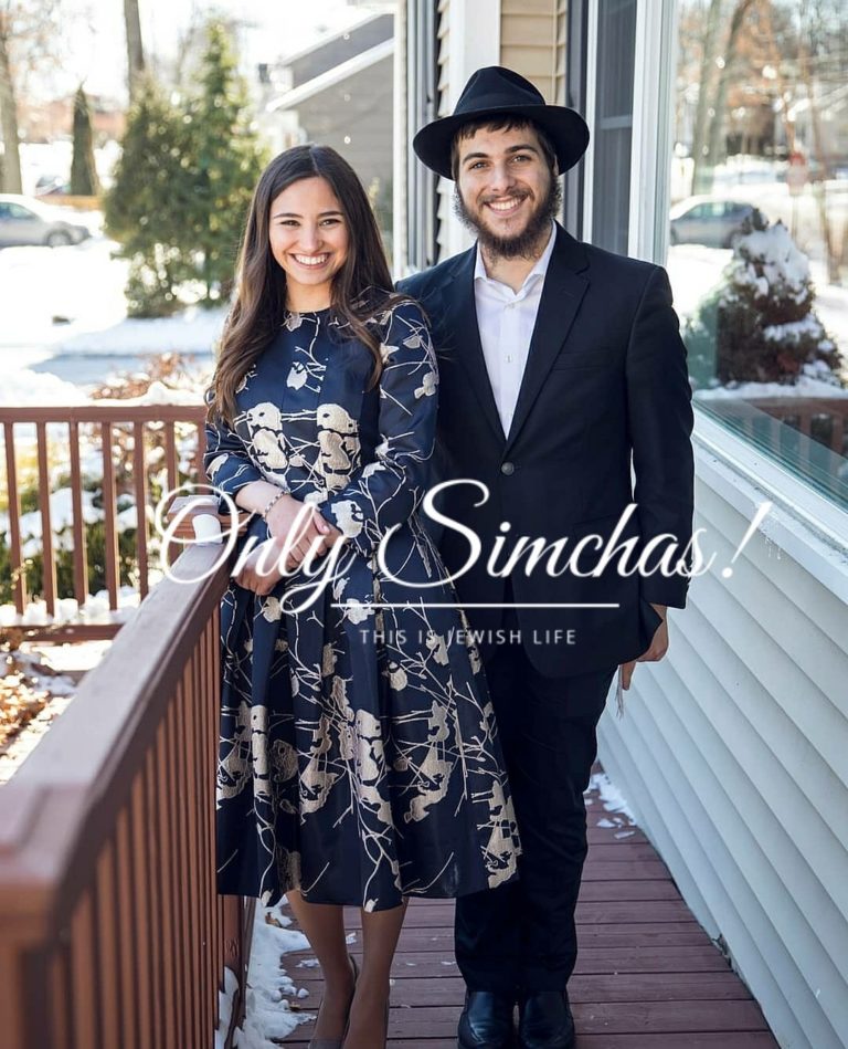 Engagement of Baruch (Jacob) Niebloom and Talia Rosenstrauch (Livingston New Jersey)!!