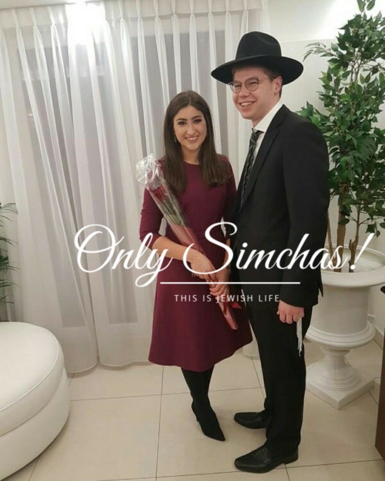 Engagement of Yehuda Meisner (Golders Green) to Yudit (Chana Yittel) Bollag!!