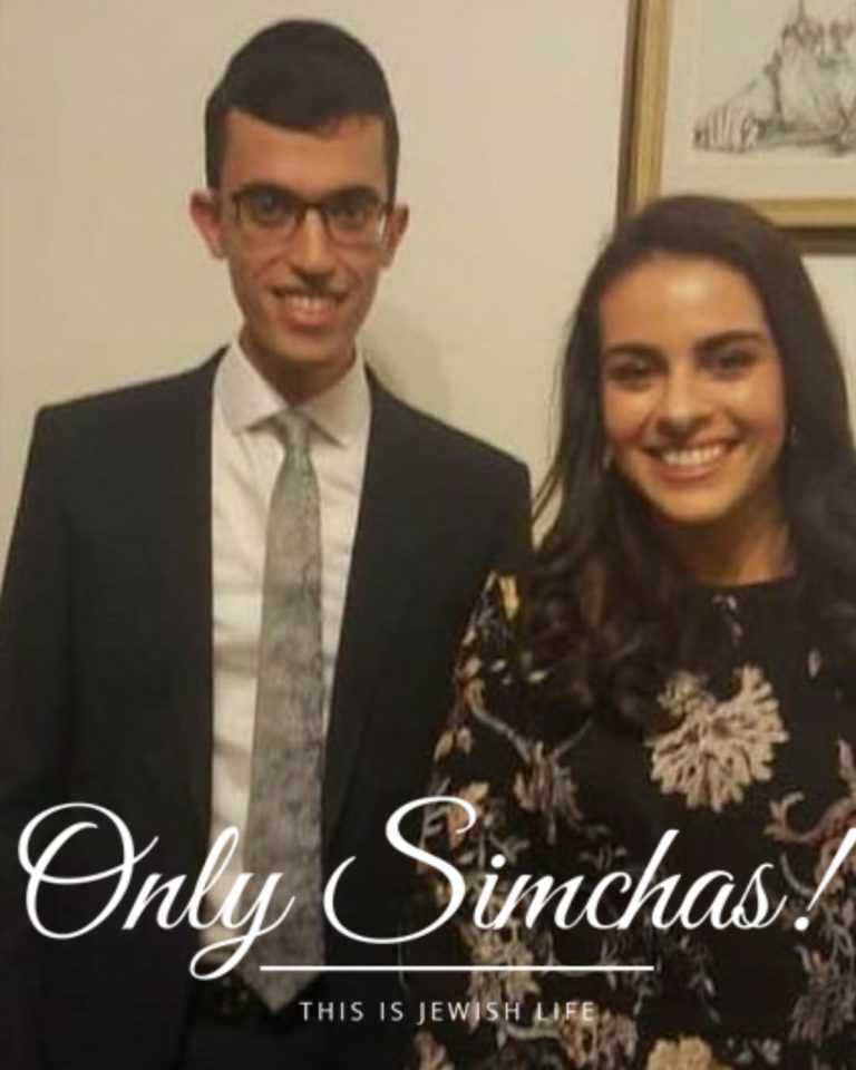 Engagement of Eli Santhouse (Manchester) and Miri Heimann (Manchester)!!