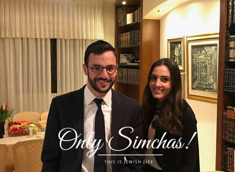 Engagement of Shloimi Dvinsky (Bnei Brak) & Shira Sharon (Jerusalem)!!
