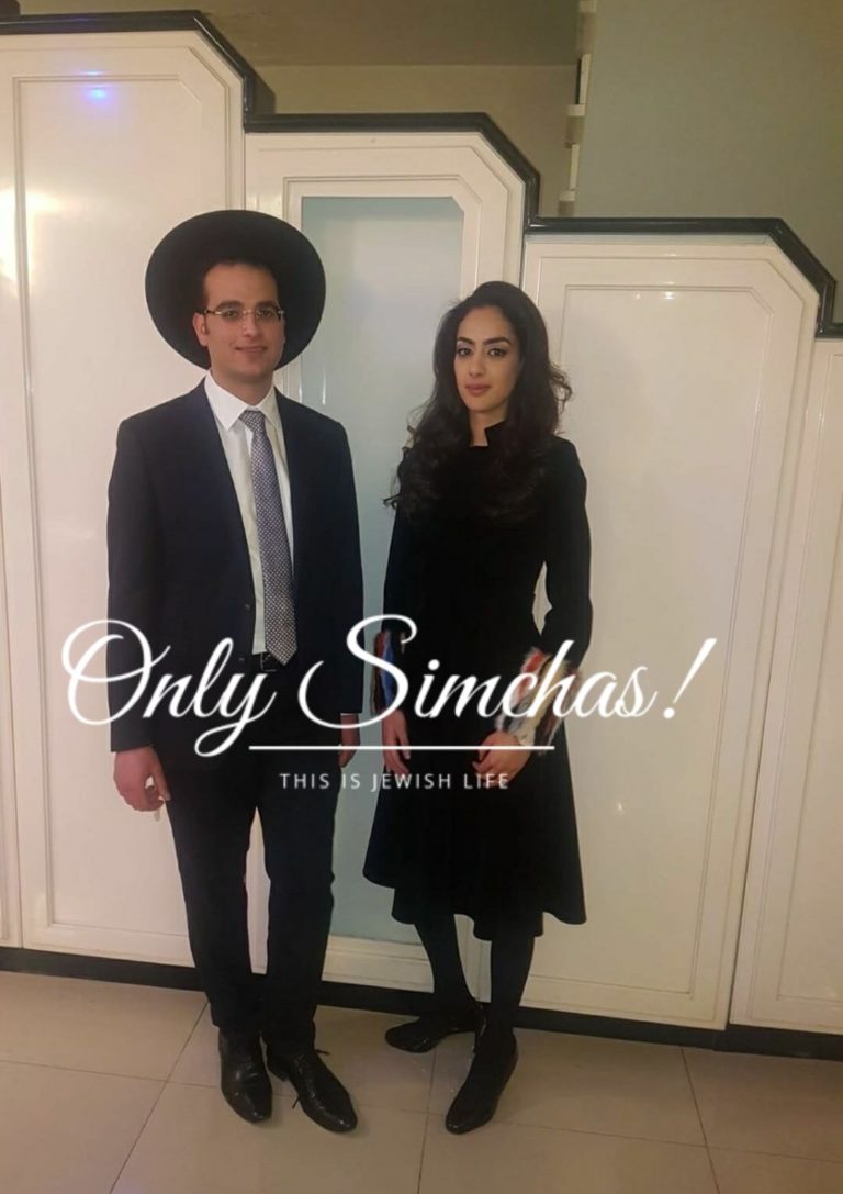 Engagement of Rutie David (London) to Lucky Chosson!!