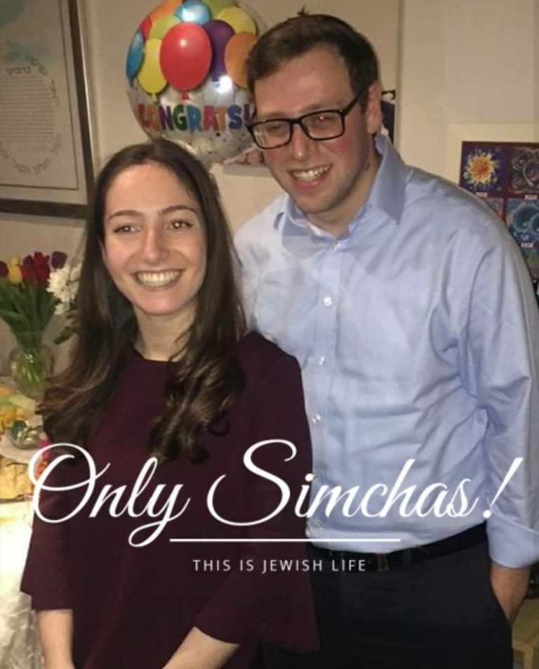 Engagement of Zara Shaw and Akiva Wagner (London)!!