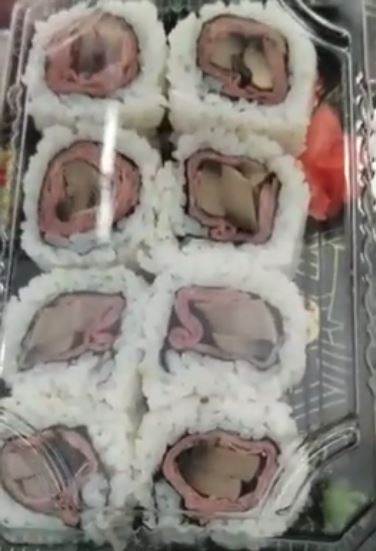 Would you eat meat sushi?