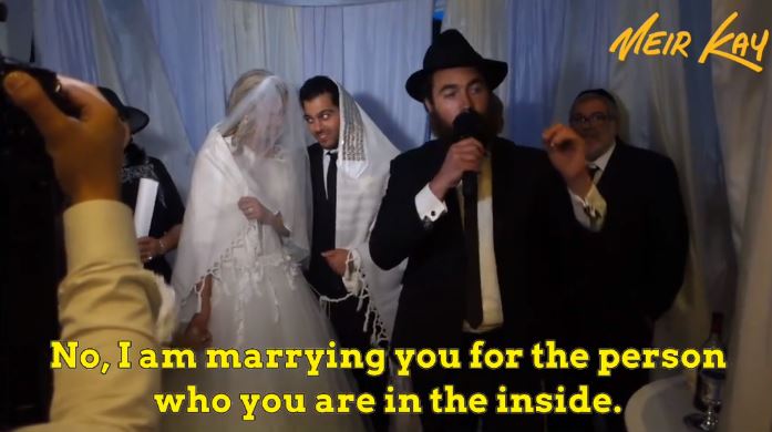 First Time: Meir Kay Officiates at a Wedding!