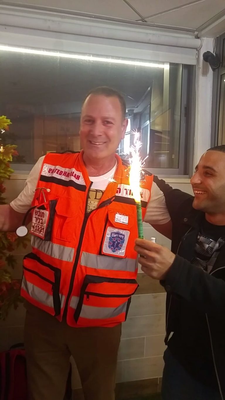 Volunteer EMT gets an amazing surprise for his 50th birthday