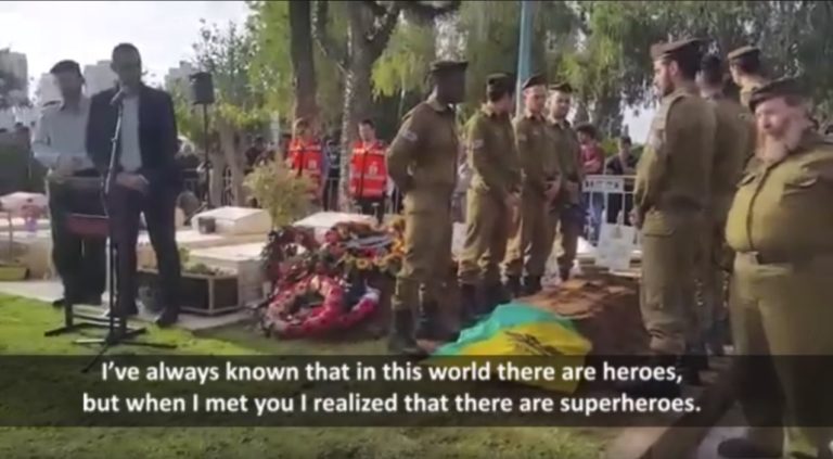Muslim United Hatzalah volunteer paramedic eulogizes the IDF soldier he treated
