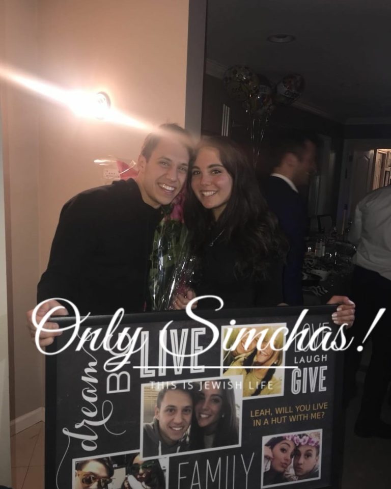Engagement of Leah Hassan and Zevy Hoffman!!