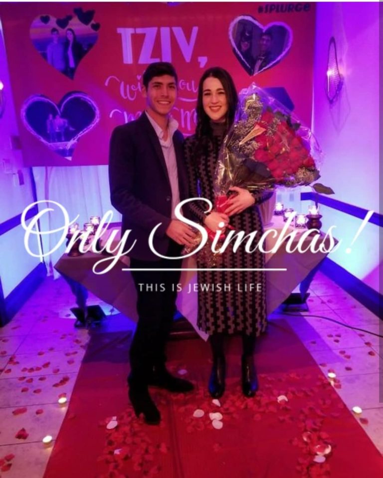 Engagement of Donny Blech (Lakewood) to Tziv Pecker (Lakewood)!!