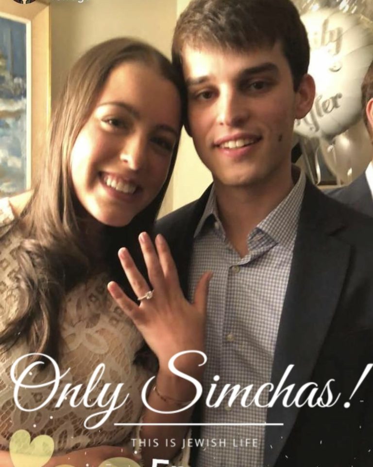 Engagement of Daniel Schub (Scarsdale) and Samantha Adler (NYC)!
