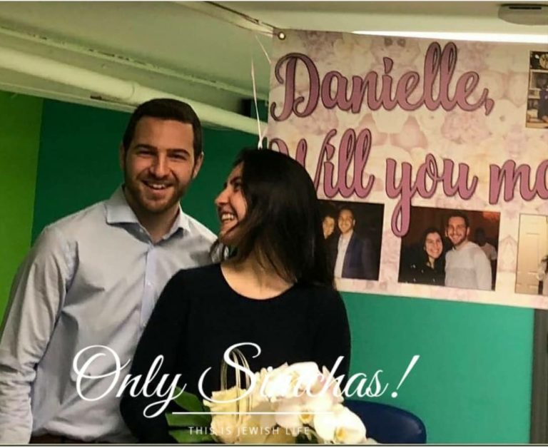 Engagement of Danielle Ashkenazie to Morris Sitt!
