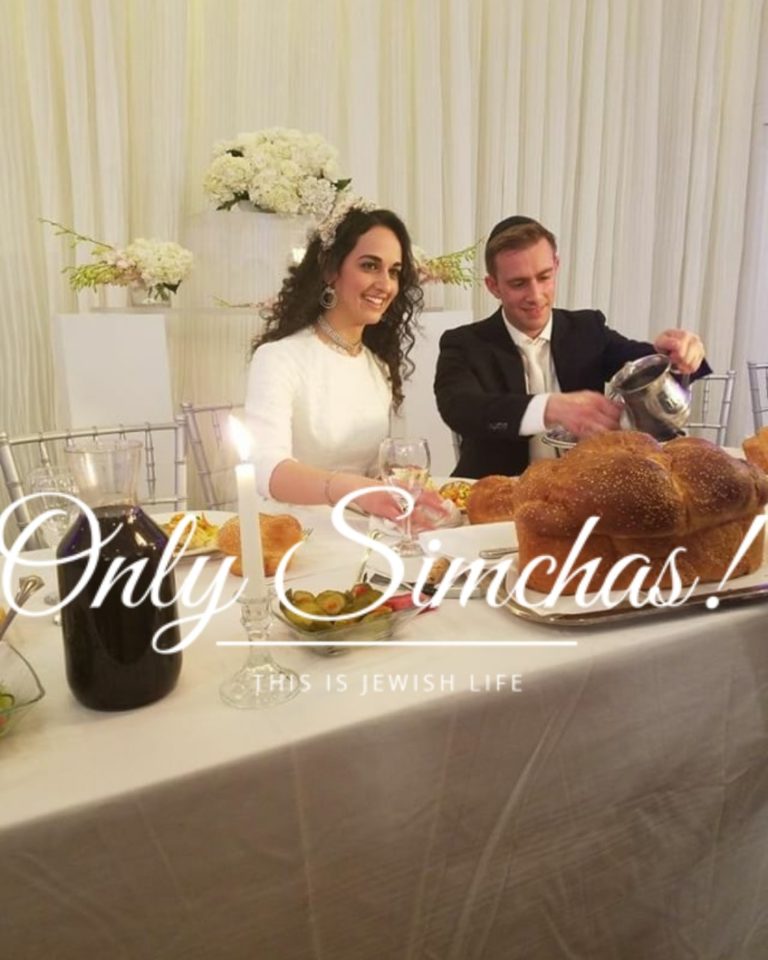 Wedding of Chosson Meisner and Elisheva Chinn