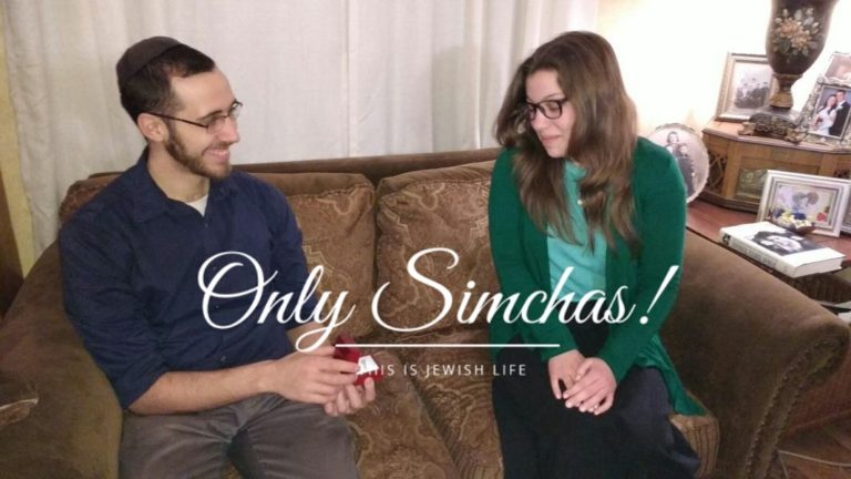 Engagement of Yehuda Weinstein (Far Rockaway) and Leah Reich (Plainview)