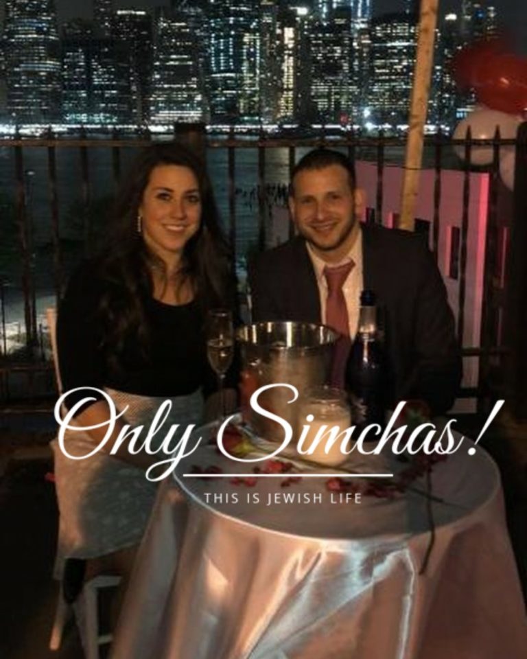 Engagement of Izik Blachorsky (Israel) & Osnas Kaplan (Brooklyn)!!