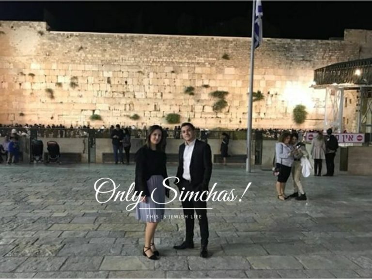 Engagement of David Gavriel and Hana Driefus (Jerusalem)!!