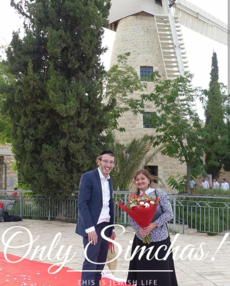 Engagement of Yehuda Mittel (Queens NY) and Zehava Erblich (RBS/Monsey) Photo credit: @emes_shots