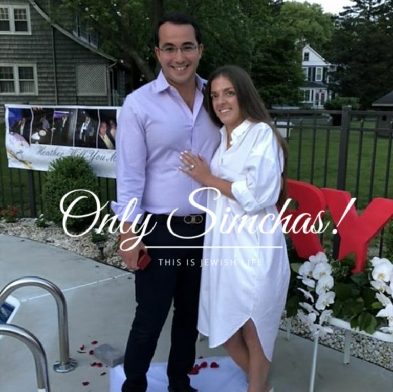 Engagement of Moshe Cohen Saban to Heather Levy