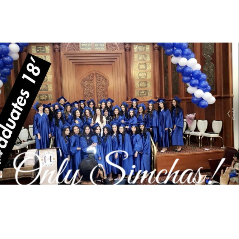 Graduations of class of Ohr Chana High School!