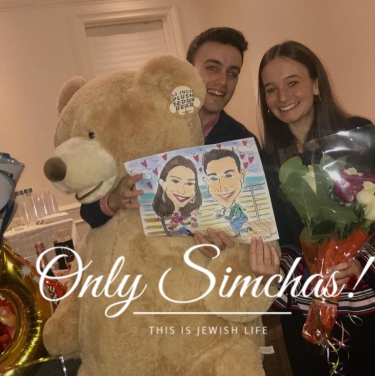 Engagement of Shalom Gelbtuch (Woodmere) and Rosie Polonetsky (Teaneck)