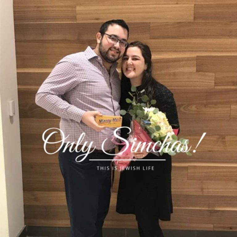 Engagement of Tali Redlich (Chicago) and Max Hoffman (Teaneck)