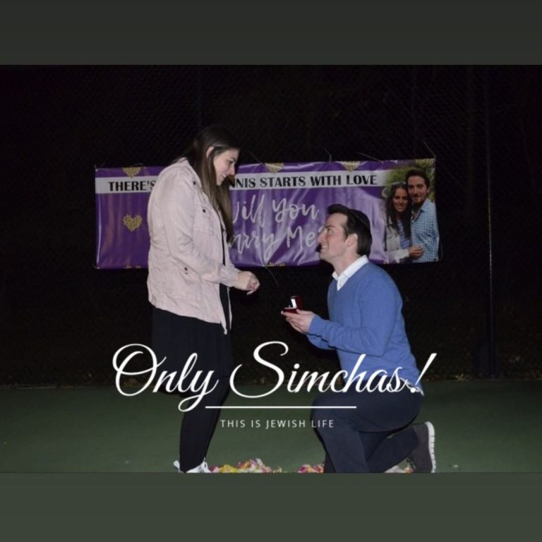 Engagement of Arielle Gurin and Benji Klein!