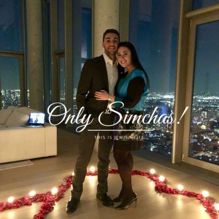Engagement of Elie Lefkowitz (Miami) and Ariana Levin (Wesley Hills/Newburgh)