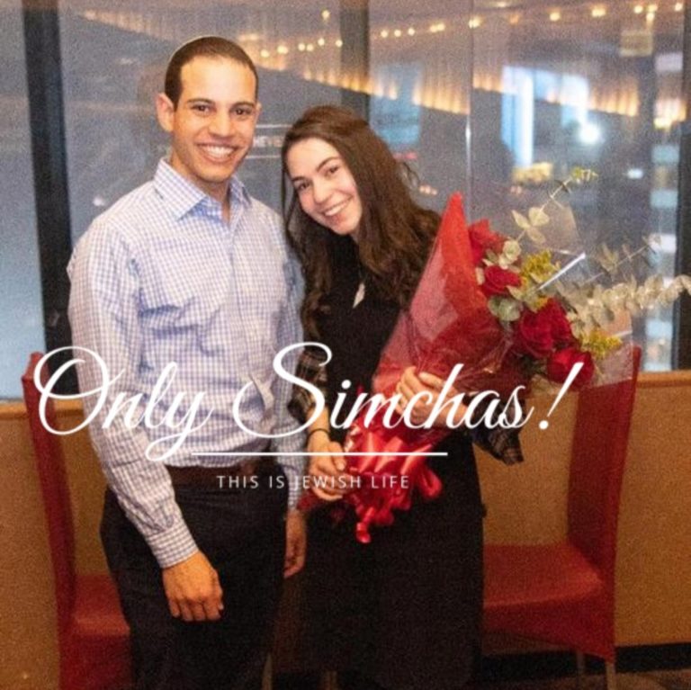 Engagement of Arielle Weinberger (Great Neck, NY) and Barak Durani (Newton, MA)