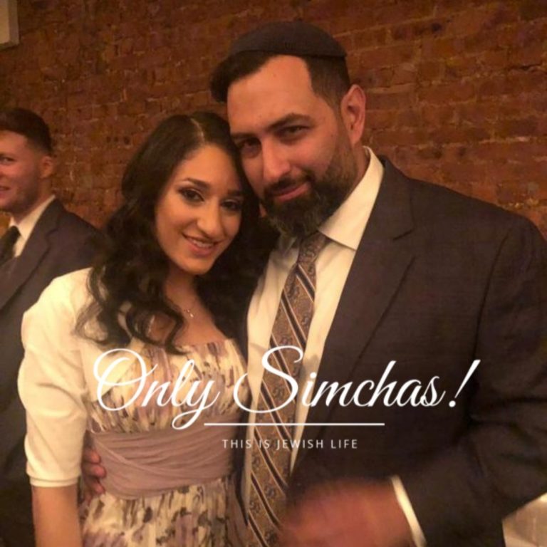 Engagement of Benny Minster and Nicole Mizrachi! #onlysimchas