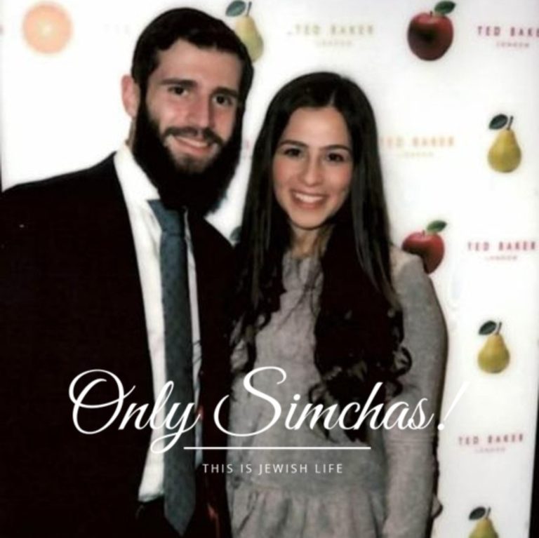 Engagement of Eli Bharier (London) to Dina Moses (London)!! #onlysimchas